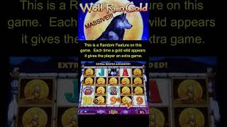 SHOCKINGLY MASSIVE WIN on WOLF RUN GOLD SLOT MACHINE #casino #slots #gambling #casinopauma